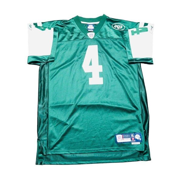 Reebok New York Jets Brett Farve #4 NFL Football Jersey Men's XL - Picture 1 of 8
